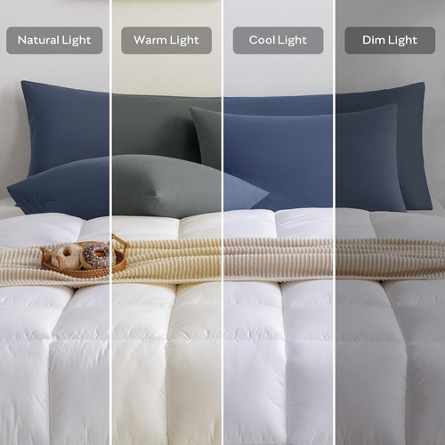 2 Fundas Para Almohada King Size De Algodón Varios Colores