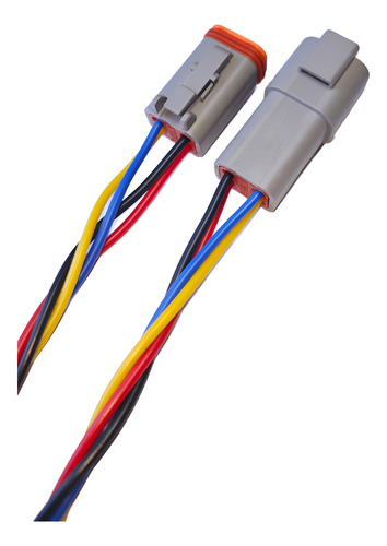 Conector Enchufe Macho Hembra Tipo Deutsch 4 Pines