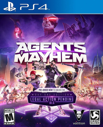 Ps4 Agents Of Mayhem Day One Edition Standard