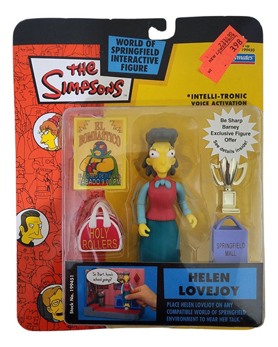Figura Los Simpsons Playmates Series 13 Helen Lovejoy