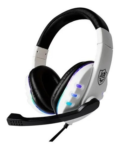 Audifonos Con Microfono Luz Led Tipo Diadema Tipo Gamer