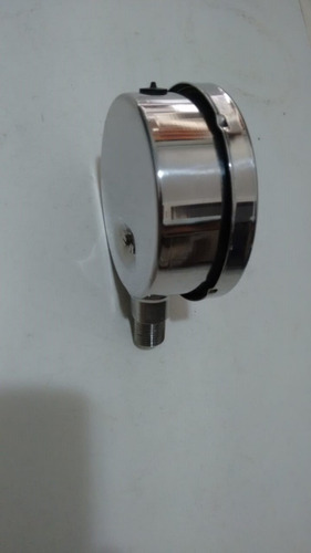Imagem 2 de 6 de Manômetro Petroq. Mb - Glicerinado - 4 Pol - 0/160 Kgf/cm2