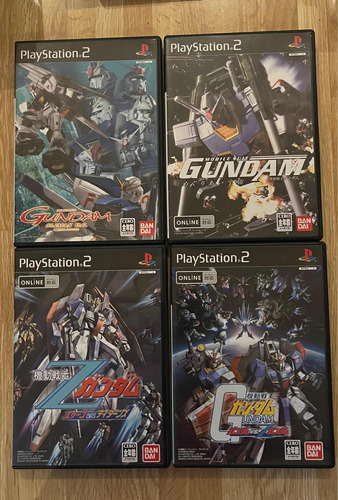 Pack Juegos Gundam - Playstation 2