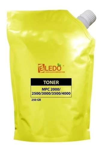 Toner Ricoh Mpc 2000 2500 3000 3500 4000 250 Gramos Recarga