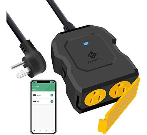 Smart Plug, Smart Home Outdoor Etekcity Wifi Outlet Tqsga