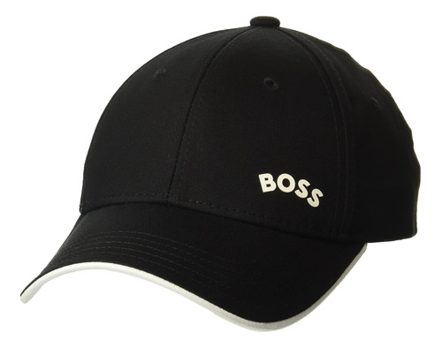 Boss Gorra De Béisbol Con Logotipo Curvo Para Hombre, Negro 