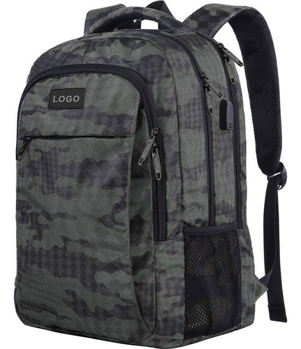 Bolsa De Hombro Para Computadora Con Carga Usb, Mochilas De