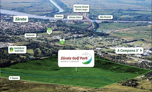 Imagen 4 de 21 de Venta De Lotes En Zarate Golf Park