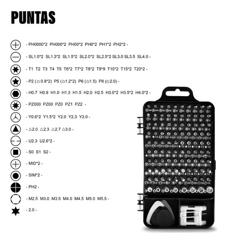 115 En El Primer Juego De Destornilladores