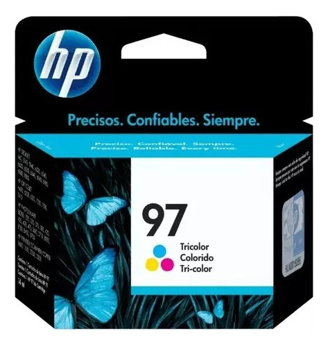 Cartucho De Tinta Hp 97 Cor Tricolor Do 14 Ml