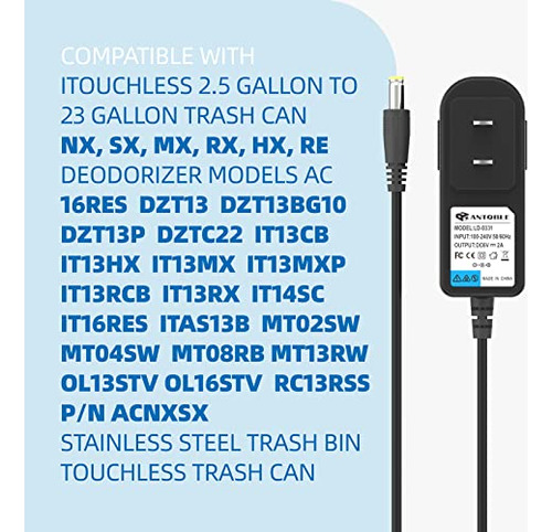 Power Supply For Trash Can 6v Ac Power Adapter Compatib...