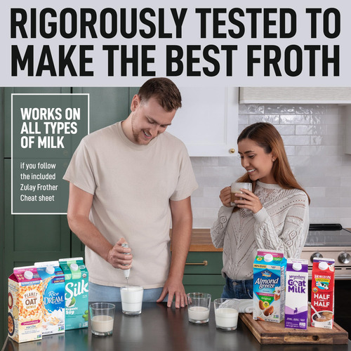 Milk Fother Zulay, Potente Motor De Titanio Para Café