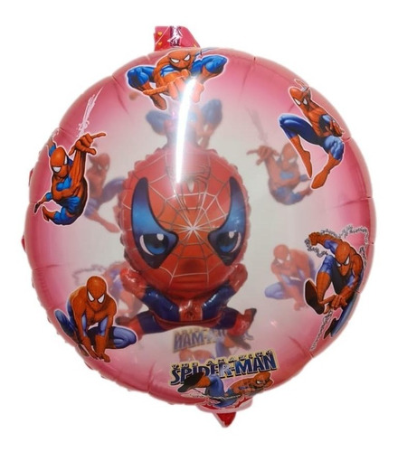 Globo Hombre Araña Con Mini Globo Hombre Araña Interno