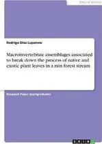 Comprar Libro Macroinvertebrate Assemblages Associated To Break D...