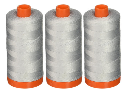 Aurifil A1050-2600 Mako, Hilo De Algodon Solido, Peso 50, 14