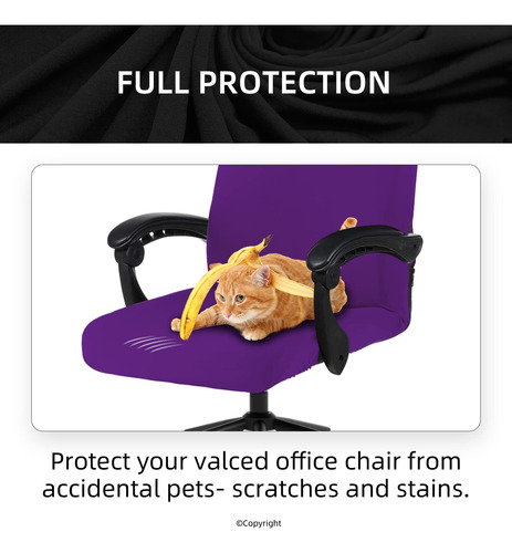 Funda Elástica Para Silla De Oficina Universal Lavable Morad