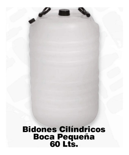 Bidones Cilíndricos Boca Pequeña 60 Lts.