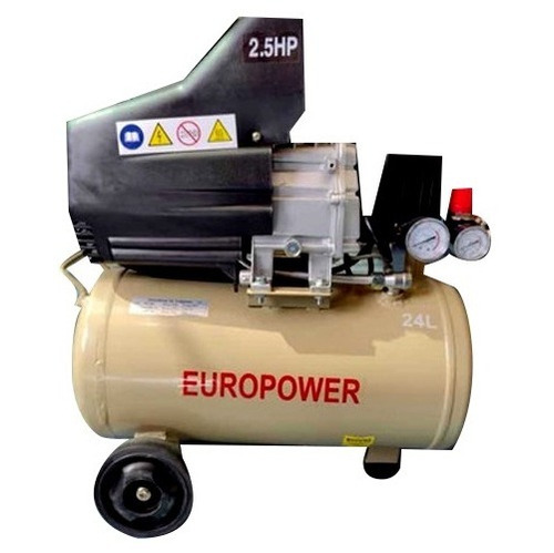 Compresor De Aire Europower 2,5 Hp. 110v. 24 Lts. Ibl24-b .