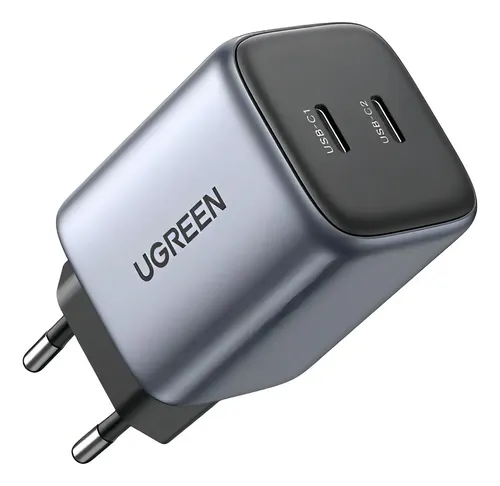 Cargador Ugreen Nexode 45w 2 Puertos Usb C Carga Rapida Negro | Cuotas ...