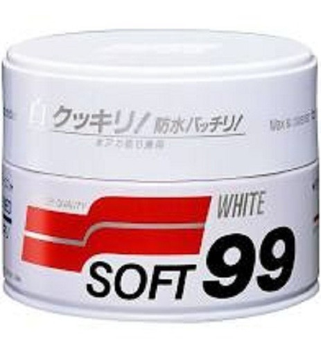 Cera White Cleaner  Para Carros Claros -soft99- 350g