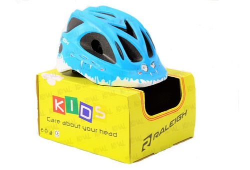 Casco Raleigh De Niño In Mould 250gr Talle 50/56