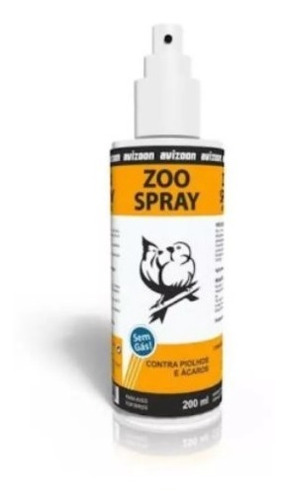 Zoospray Avizoon Importado - 20 Ml - Acaros Piolhos