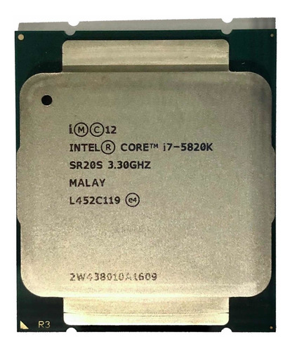 Cpu Intel Core I7 5820k 3.3ghz Socket Lga 2011-v3 Procesador