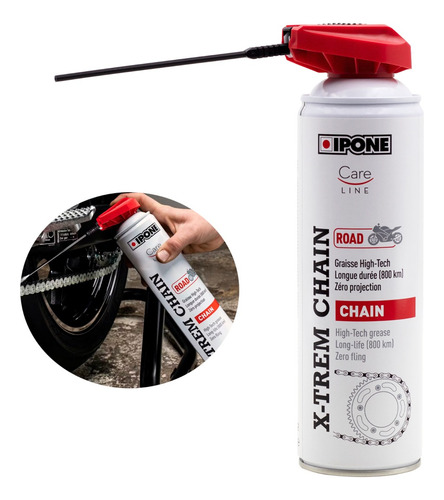 Aceite Cadena Moto Ipone X-trem Chain Road 500ml Ipone