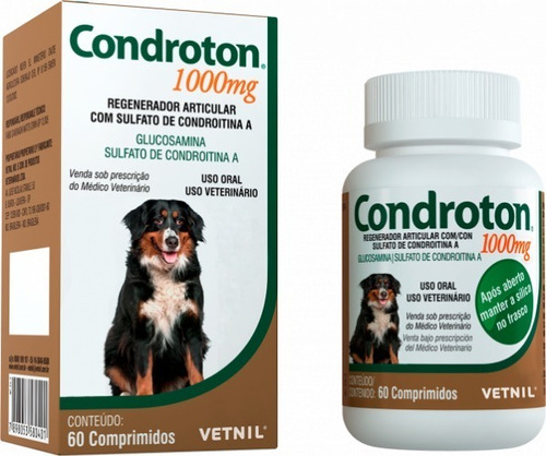 Condroton 1000mg 60 Comprimidos 