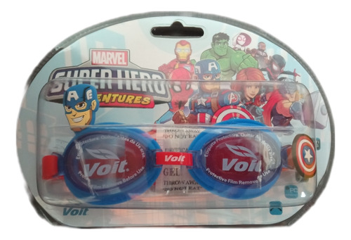 Goggles Para Niños Infantil Super Hero Capitán América