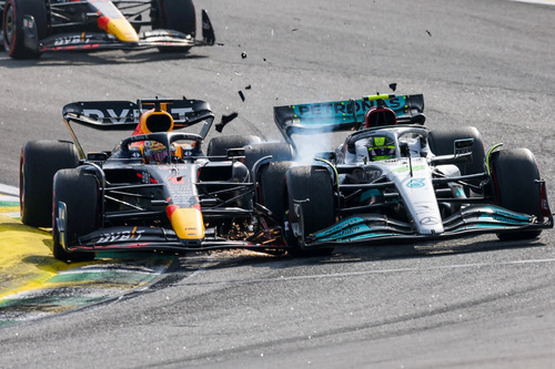 Cuadro Decorativo Moderno Verstappen Vs Hamilton