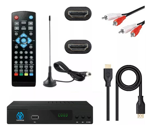 Canalera Con Antena Y Cable Hdmi De Regalo 1 Año Gtia