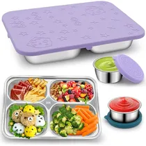 Comprar Caja De Almuerzo De Bento Caja De Acero Inoxidable 86w1j