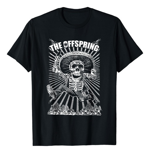 Camiseta Oficial Con Logotipo De Salto De The Offspring