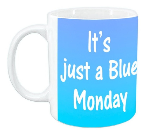 Taza Blue Monday Tristeza