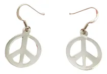 Comprar Caravanas Símbolo De La Paz En Plata 925. Inspira Joyas