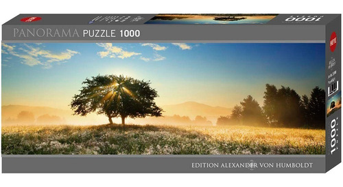 Rompecabezas Panorámico 1000 Piezas Heye: Juego De Luces