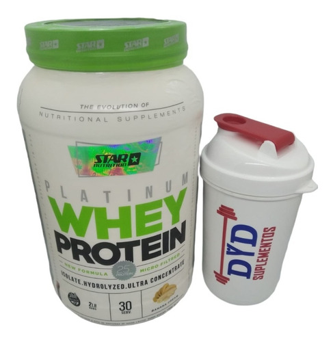 Platinum Whey X 2 Lbs - Star Nutrition + Shaker Dyd