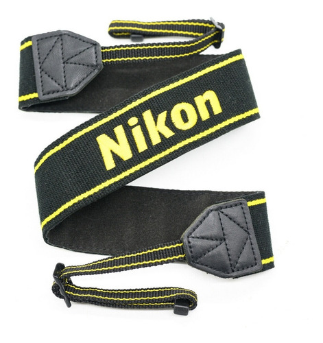 Nikon Correa De Cuello Con Logo Nikon Igual A Original 