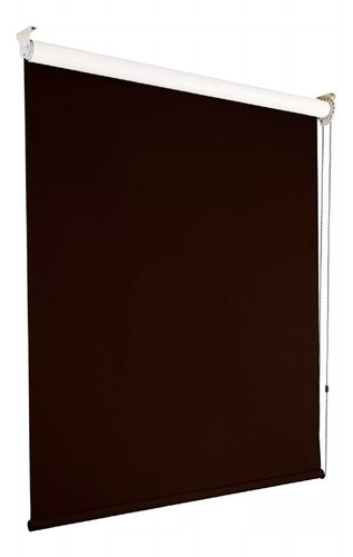 Persiana Enrollable Blackout Coffee 98.5x119cm Decoking