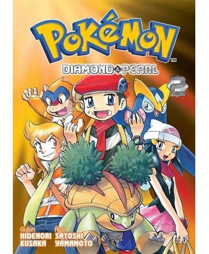 Pokémon Diamond & Pearl, De Hidenori Kusaka. Pokémon Diamond & Pearl Vol. 2, Editorial Panini. Tapa Blanda En Español, 2022