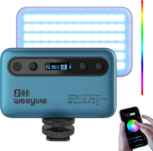 Portable Photography Panel Led Rgb, Remote Transmission A 5