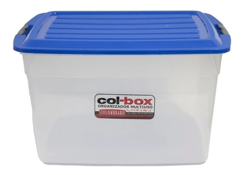 Caja Organizadora Apilable 34lts Colombraro Plastica