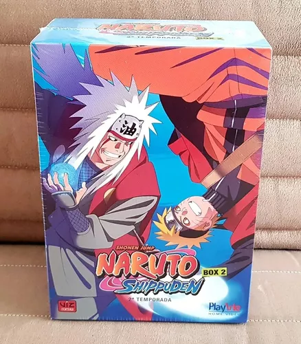 Box - Naruto Shippuden - 2ª Temporada- 5 Dvds - Lacrado