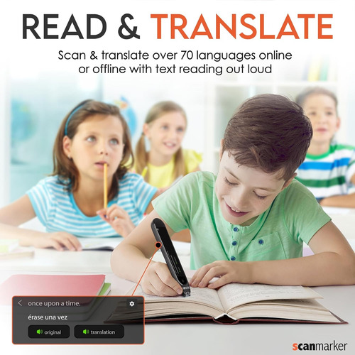 Scanmarker Pro | Lápiz Traductor Y De Lectura Niños/adultos