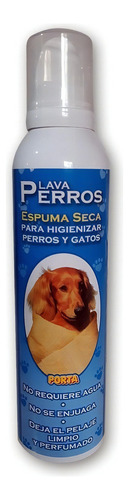 Shampoo Espuma Seca Porta Para Perros Y Gatos X 250 Cm3