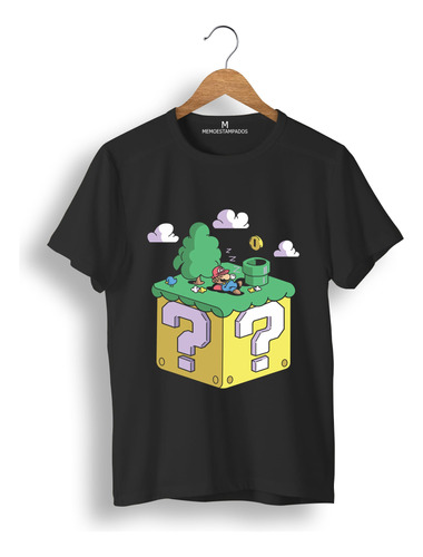 Remera: Mario 3d Box Memoestampados