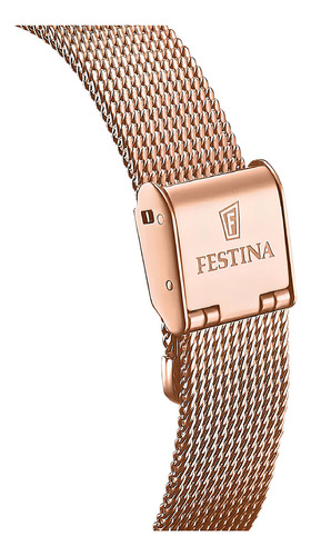 Reloj Para Mujer Festina Skeleton F20628/2 Rosa