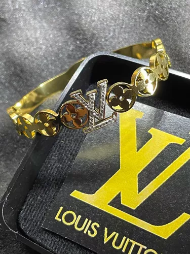 LV Louis Vuitton Brazalete Bracelete Delicada Joyería Regalo De Lujo Hombre  Mujer L042 UNNS