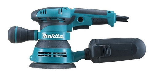 Lijadora   roto orbital Makita BO5041 con sistema velcro  turquesa 300W 240V